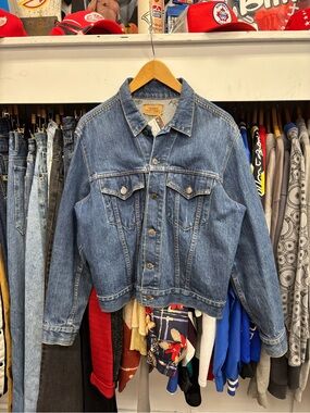 Vintage Levi’s 70s Type III Denim Trucker Jacket - Made in USA Size Small